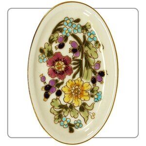 Zsolnay Hand Painted Mini Plate